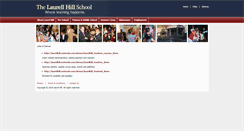 Desktop Screenshot of new.laurelhillschool.org